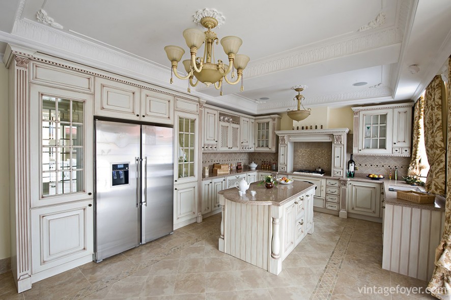 antique white kitchen cabinet ideas