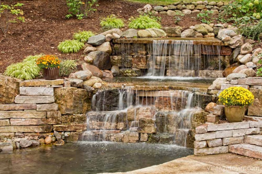 Landscaping Waterfall
