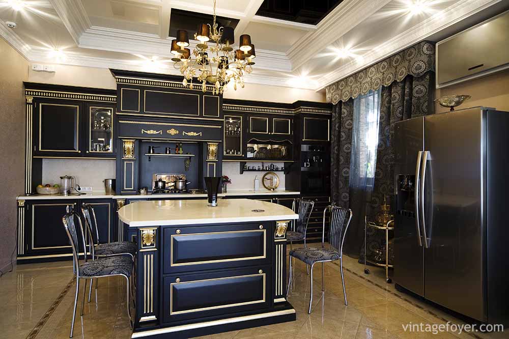 39 Inspirational Ideas For Creating A Black Kitchen (Photos)