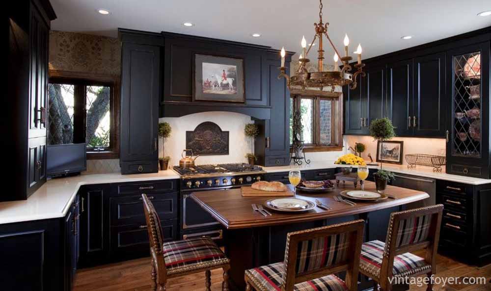 Black Kitchen Designs Could Be the Inspiration You Need