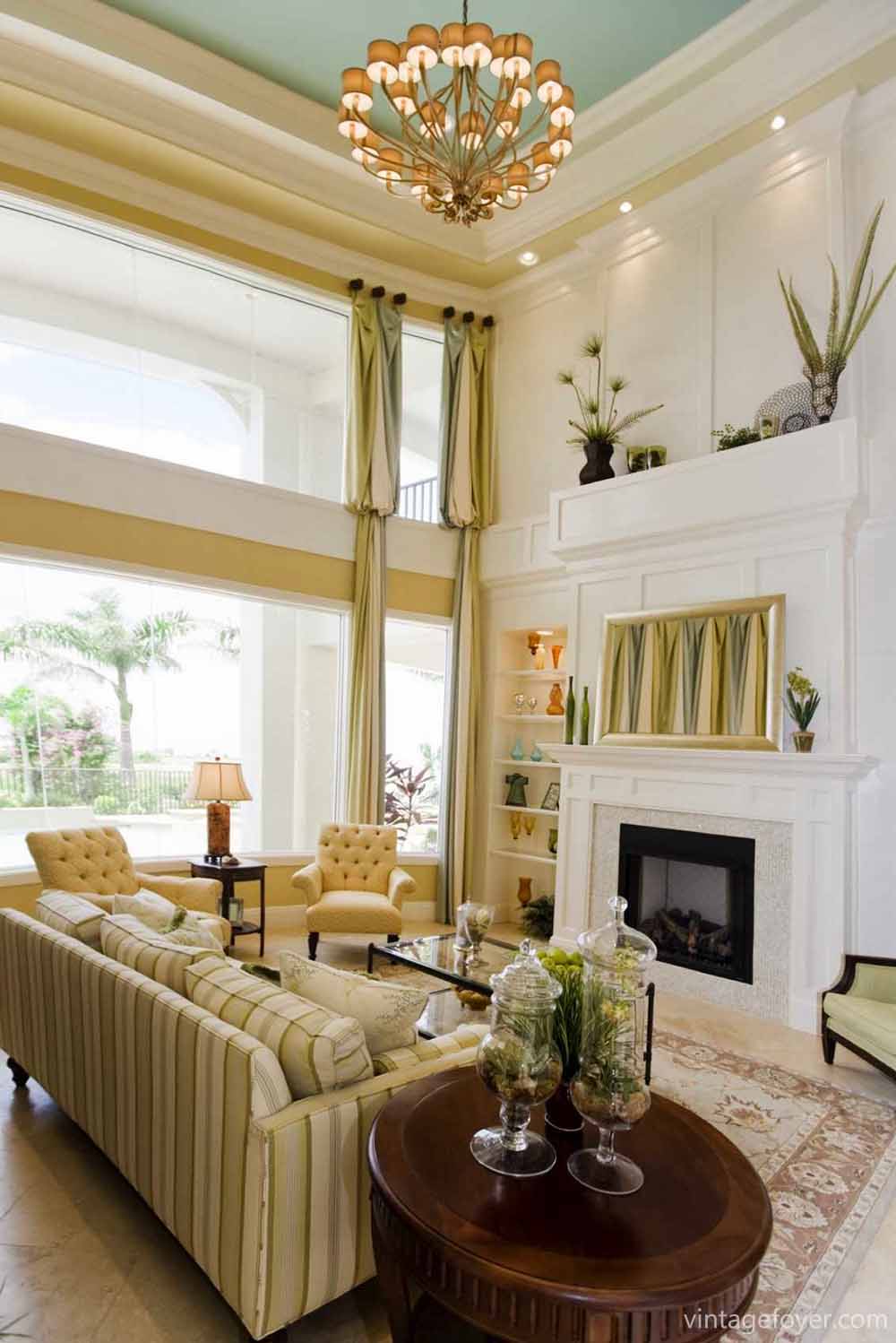How to make a two story living room cozy rize studios