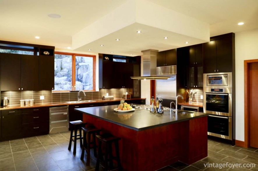 modern kitchen home interior