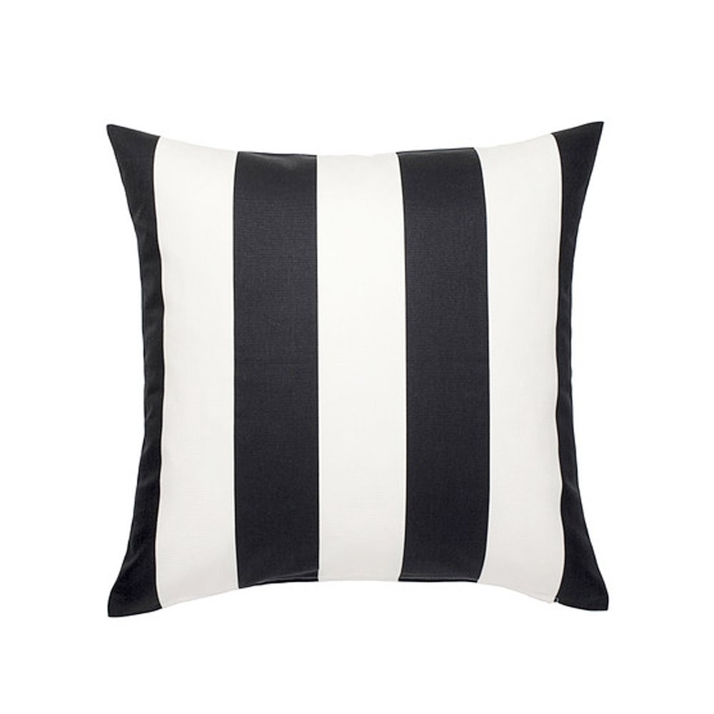 Ikea Vargyllen Cushion Pillow Cover White Black