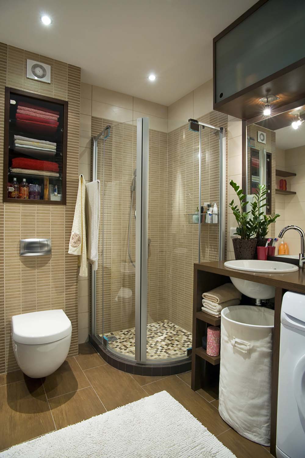 51 Beautiful and Functional Small Bathrooms